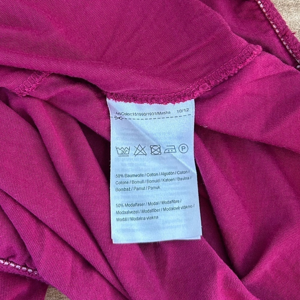 Street One Magenta Long Sleeve Top - Picture 9 of 9